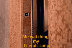 Man Watching Friends Simp GIF