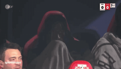 Man Watching Soccer Game Score 0-0 GIF