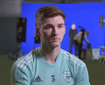 Man Wearing Adidas Shirt Number 3 GIF
