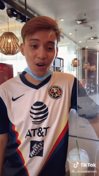 Man Wearing AT&T Shirt GIF