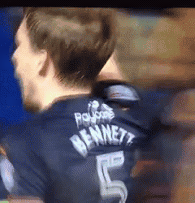 Man Wearing Bennett Jersey GIF