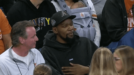 Man Wearing Black Hoodie Doing Hook Em Sign GIF