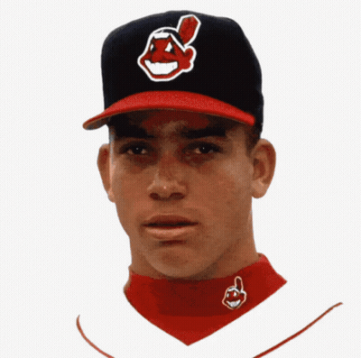 Man Wearing Black Indian Head Hat GIF