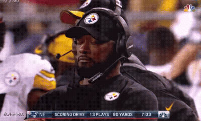 Man Wearing Bose Headphones Watches NBC Football GIF