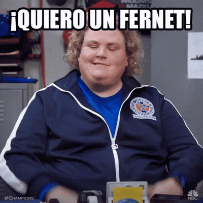 Man Wearing Brooklyn Champions Jacket GIF
