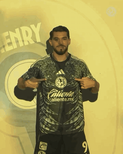Man Wearing Caliente Jersey GIF