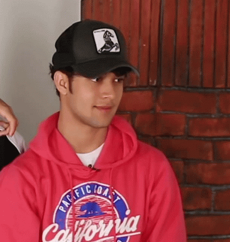 Man Wearing California Hoodie GIF