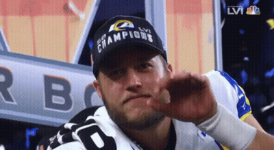 Man Wearing Champions Hat GIF