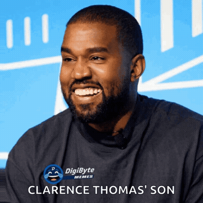 Man Wearing Clarence Thomas Son Shirt GIF