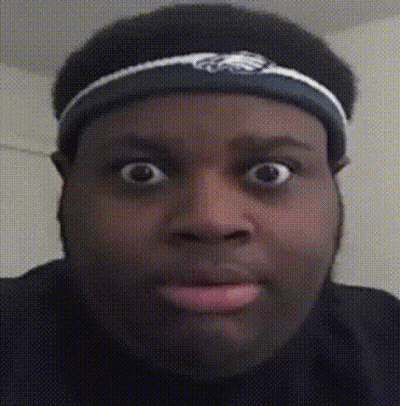 Man Wearing Eagle Headband GIF