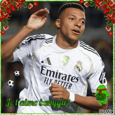 Man Wearing Emirates Fly Better Jersey GIF