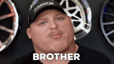Man Wearing Fitment Hat GIF
