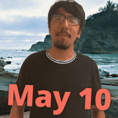 Man Wearing Glasses and Black Shirt