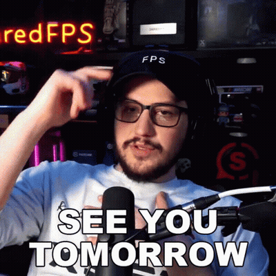 Man Wearing Glasses And FPS Hat GIF
