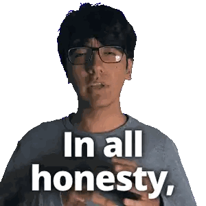Man Wearing Glasses And Gray Shirt Sticker