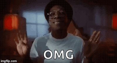 Man Wearing Glasses And Hat Saying Omg GIF