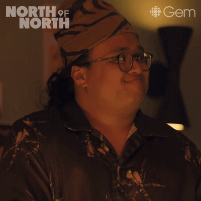 Man Wearing Glasses And Hat Says Ouch GIF