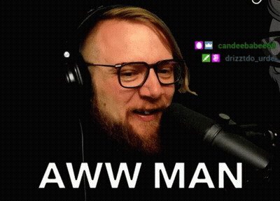Man Wearing Glasses And Headphones Talking Into Microphone GIF
