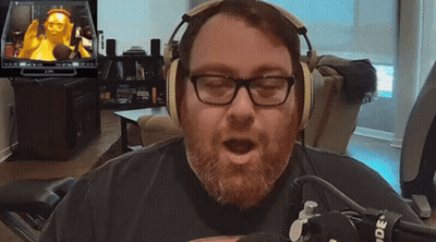 Man Wearing Glasses And Headphones With Rode GIF