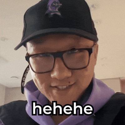 Man Wearing Glasses And Hehene Hat GIF