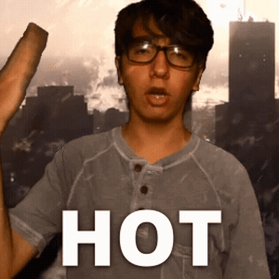 Man Wearing Glasses And Hot Shirt GIF