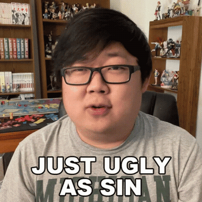 Man Wearing Glasses And Ugly Shirt GIF