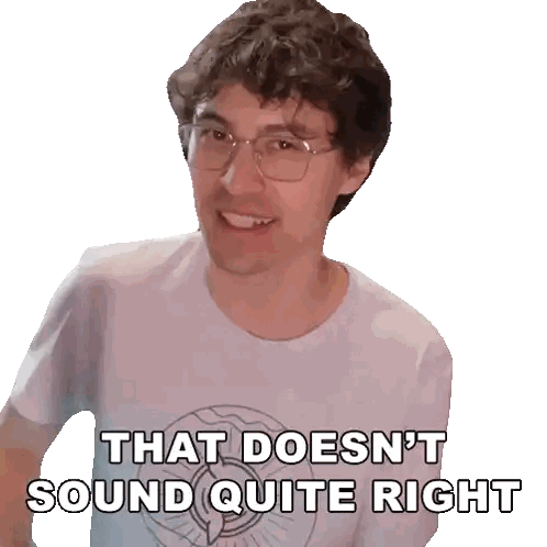 Man Wearing Glasses And White Shirt Sticker
