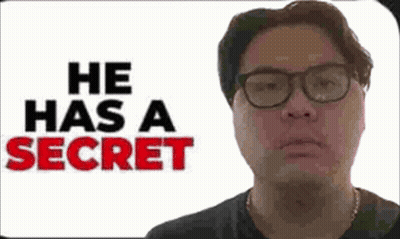 Man Wearing Glasses In Front Of Secret Sign GIF