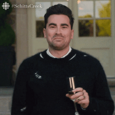 Man Wearing Glasses In Red Chair GIF