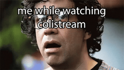 Man Wearing Glasses Making Funny Face GIF