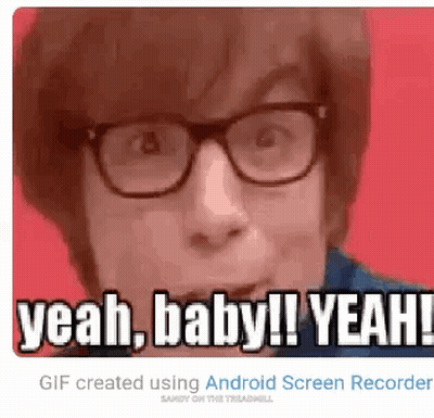 Man Wearing Glasses Making Funny Face GIF