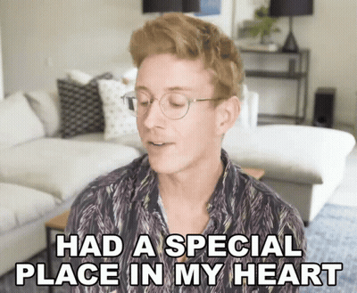 Man Wearing Glasses Saying Had A Special Place In My Heart GIF