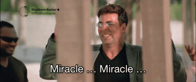 Man Wearing Glasses Saying Miracle GIF