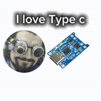 Man Wearing Goggles I Love Type C GIF