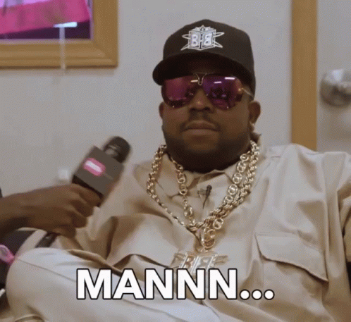 Man Wearing Hat And Sunglasses Being Interviewed GIF