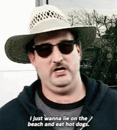 Man Wearing Hat And Sunglasses Talking GIF
