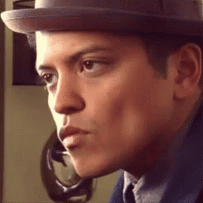 Man Wearing Hat And Tie Close Up GIF