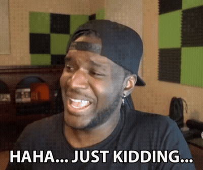 Man Wearing Hat Making Funny Face GIF
