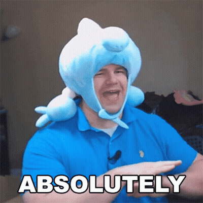 Man Wearing Hat Saying Absolutely GIF