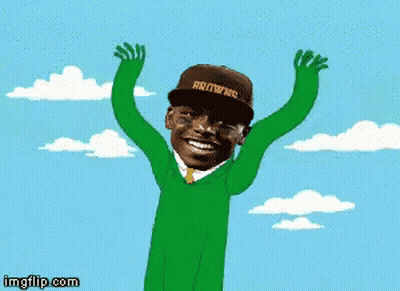 Man Wearing Hat Saying Brownie GIF