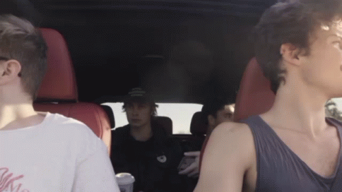 Man Wearing Hat Saying I Love You GIF