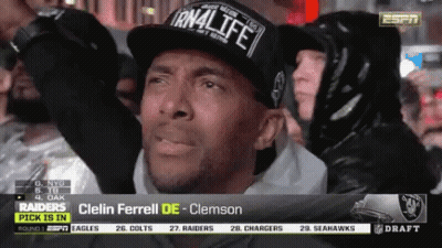 Man Wearing Hat Saying Rnalife GIF