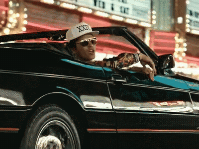 Man Wearing Hat Saying XXX Driving Car GIF