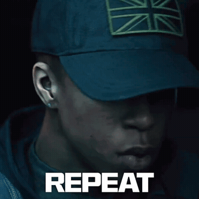 Man Wearing Hat With Fall Back GIF