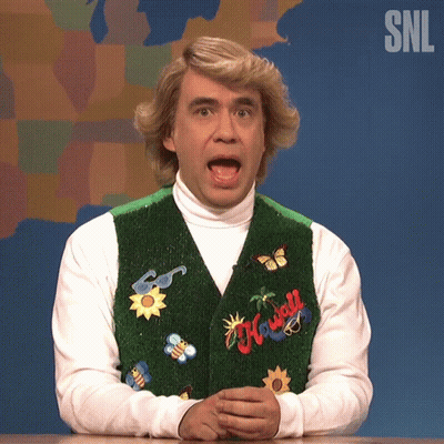 Man Wearing Hawaii Sweater GIF