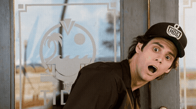 Man Wearing HDS Hat In Front Of Glass Door GIF