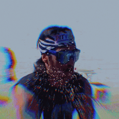 Man Wearing Headband Saying Pity