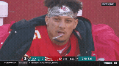Man Wearing Headband With KC GIF