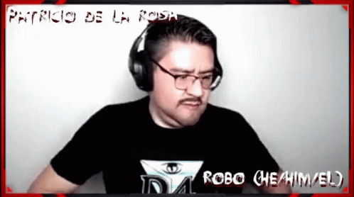 Man Wearing Headphones And Black Shirt GIF