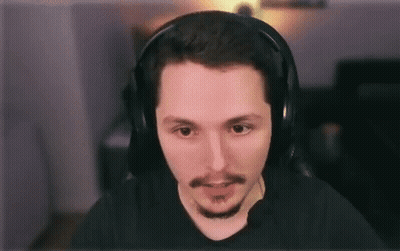 Man Wearing Headphones And Black Shirt GIF